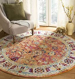 فرش گرد و بیضی