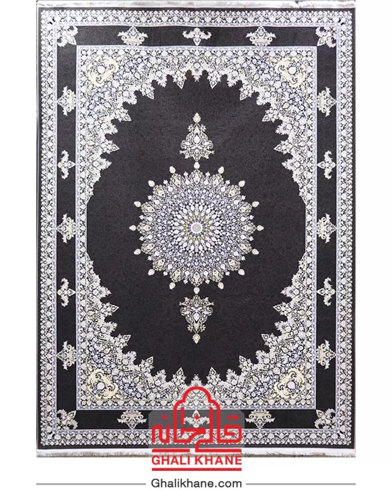 فرش زمرد مشهد کد 23007 الماسی