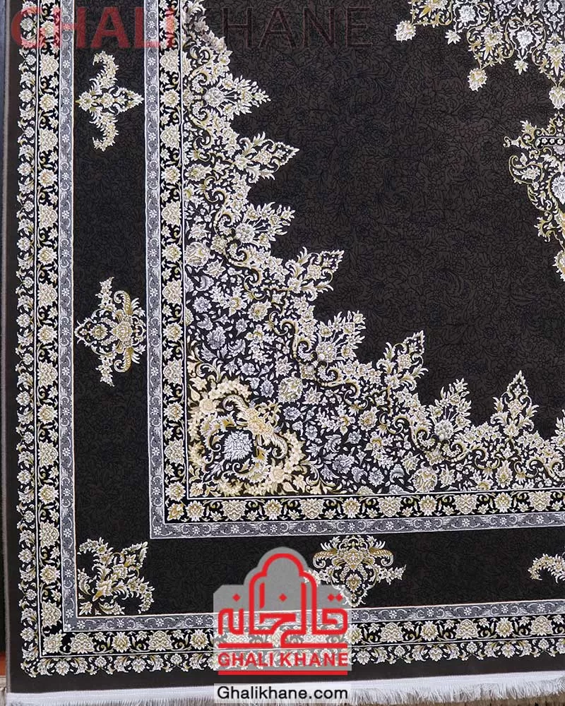 فرش زمرد مشهد کد 23007 الماسی