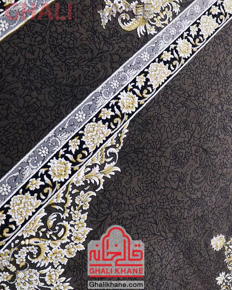 فرش زمرد مشهد کد 23007 الماسی