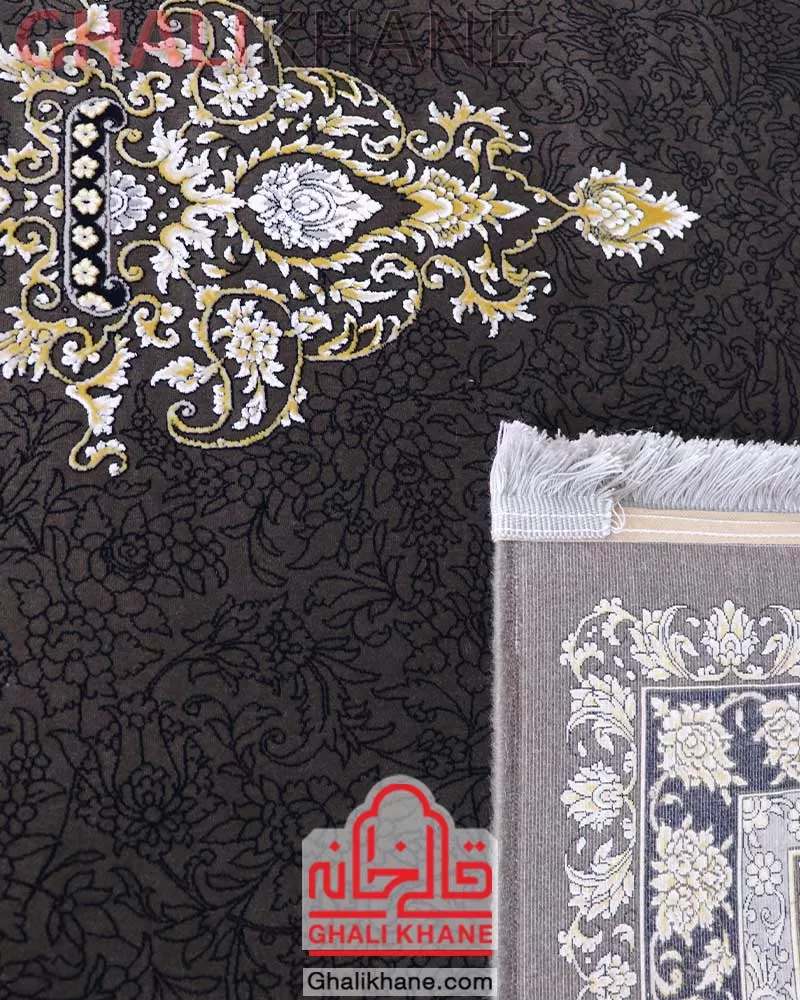 فرش زمرد مشهد کد 23007 الماسی