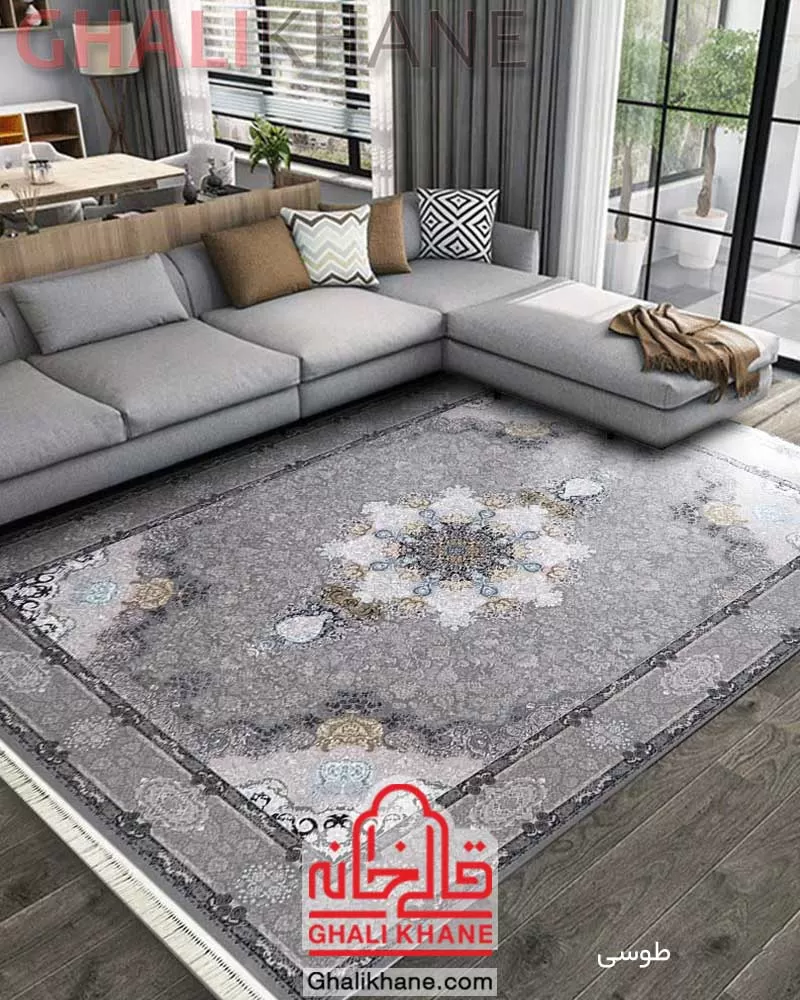 فرش مشهد کد 806002 طوسی