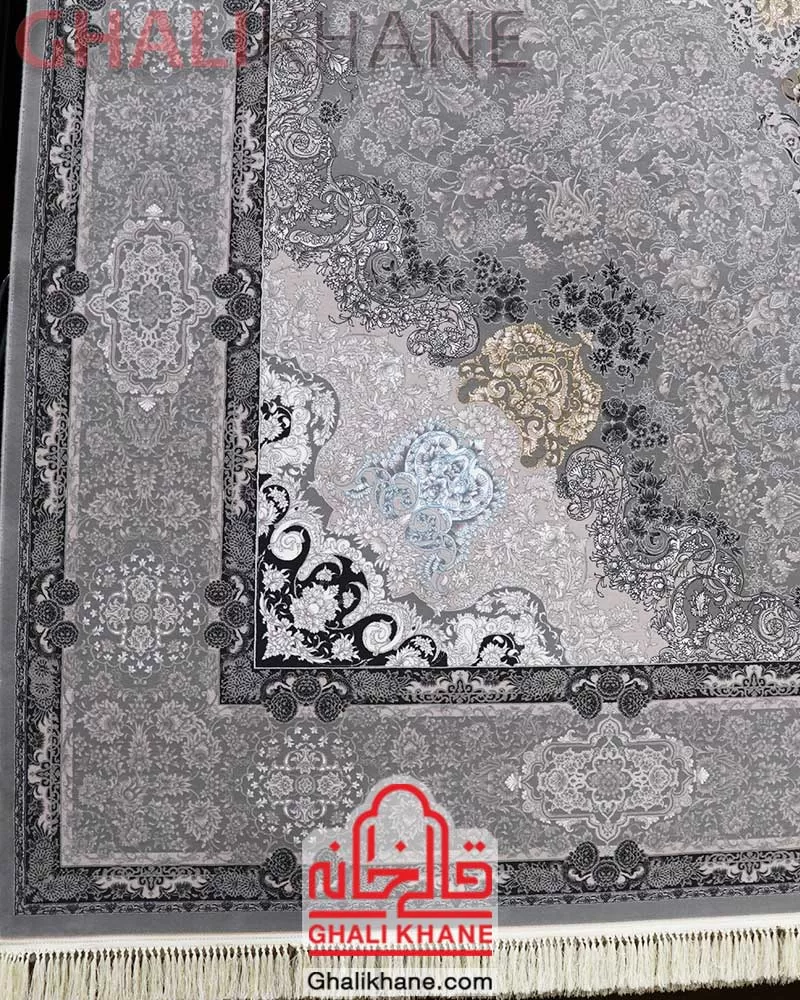 فرش مشهد کد 806002 طوسی 1200 شانه