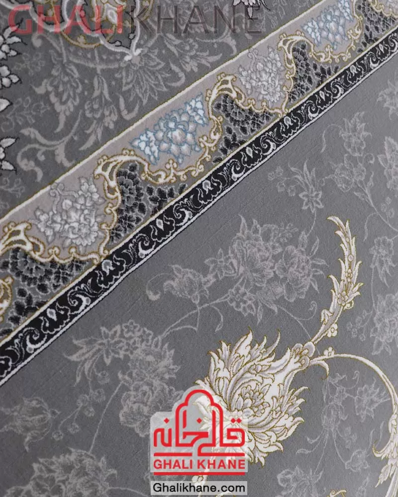 فرش ماشینی مشهد کد 806004 طوسی