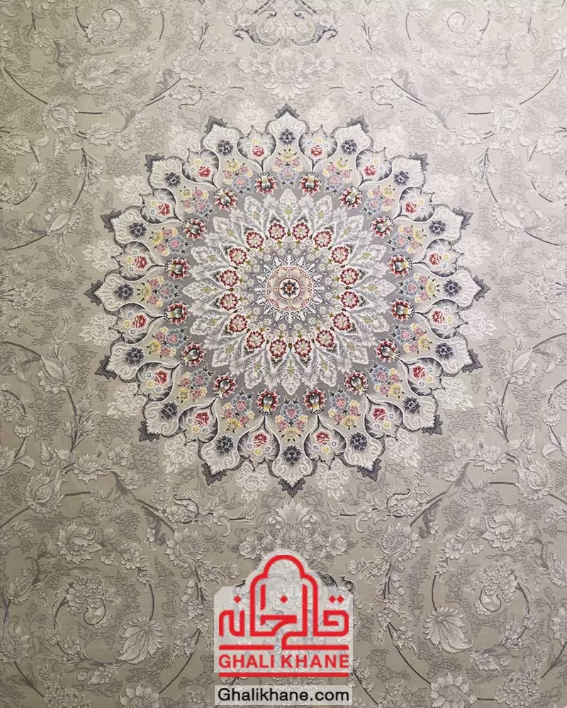 فرش تهران طرح آراگل کرم کلکسیون زرین