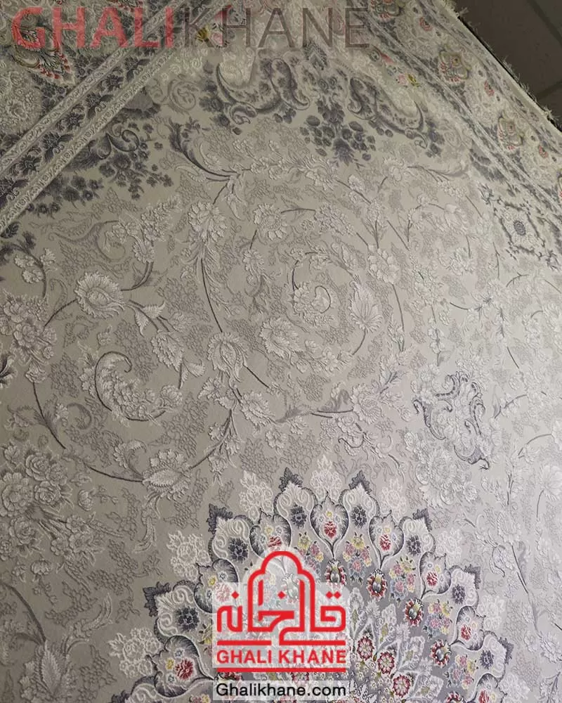 فرش تهران طرح آراگل کرم 1200 شانه
