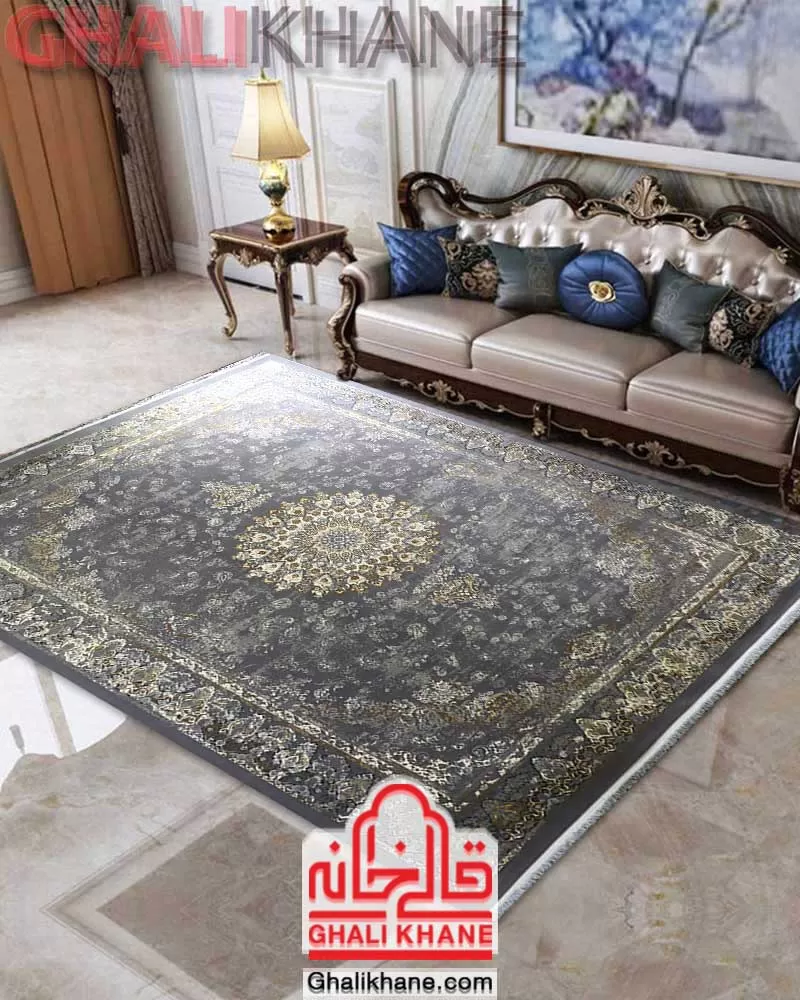 فرش تهران 1200 شانه طرح آلما طوسی