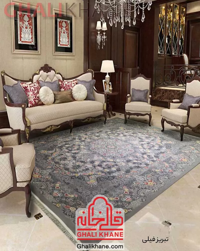 فرش تهران 1200 شانه طرح تبریز فیلی