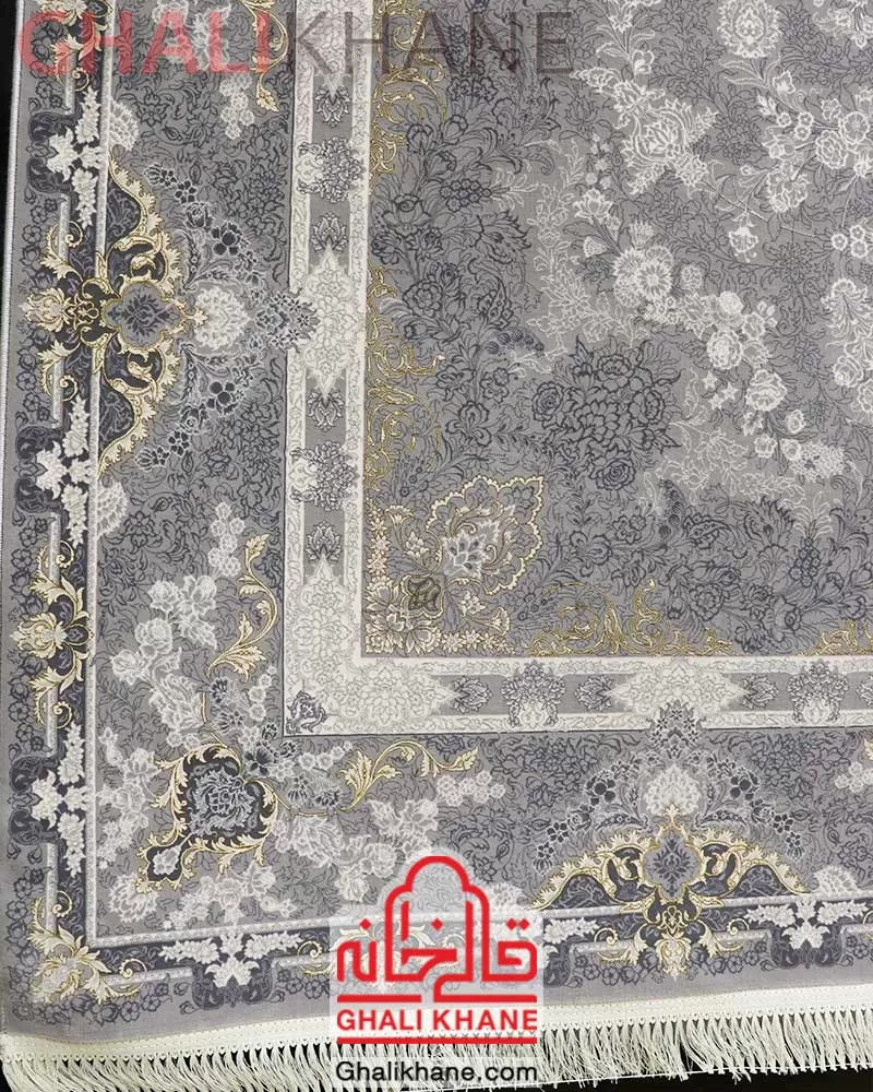 فرش تهران طرح دوریس طلاکوب فیلی 10 رنگ