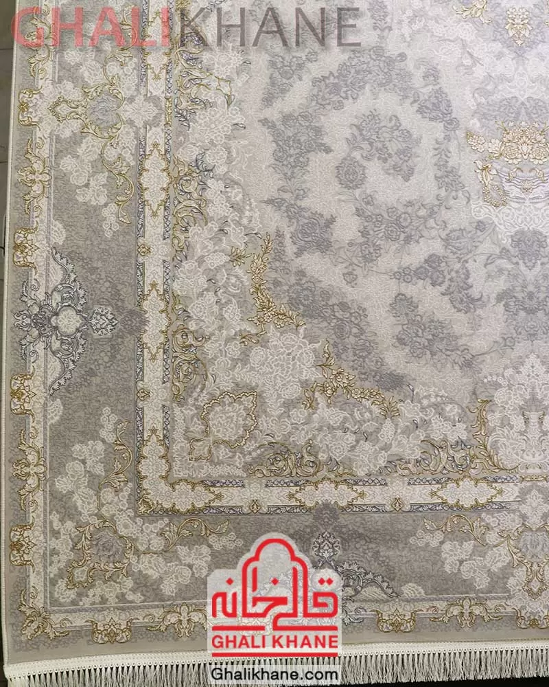 فرش کلاسیک تهران طرح دوریس طلاکوب کرم