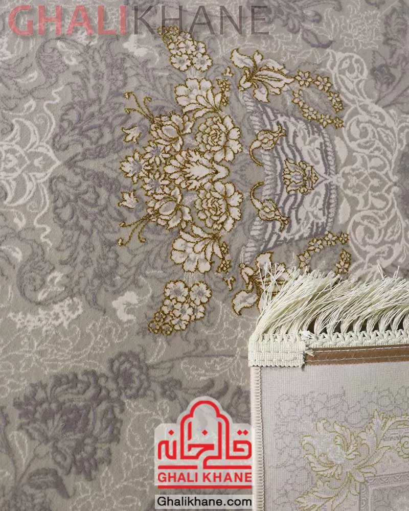 فرش ماشینی تهران طرح دوریس طلاکوب کرم