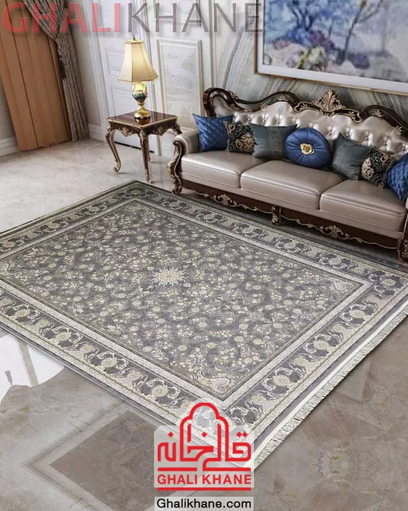 فرش تهران طرح سوین طلاکوب فیلی