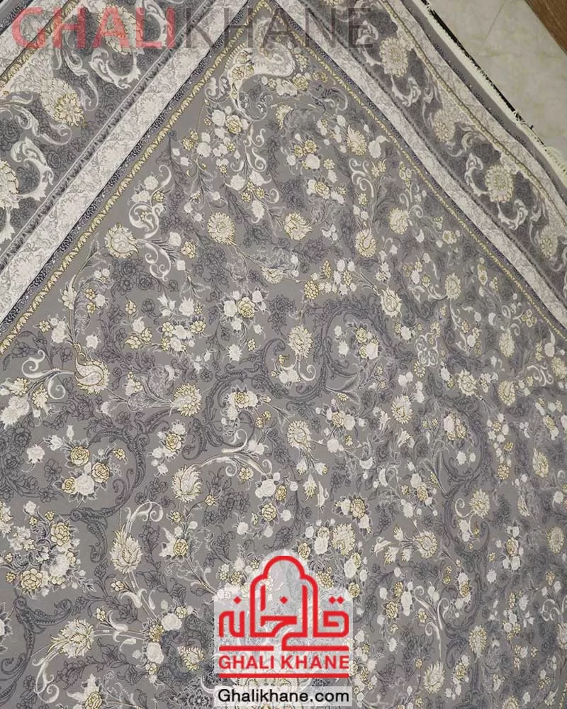 فرش تهران طرح سوین طلاکوب فیلی 1200 شانه