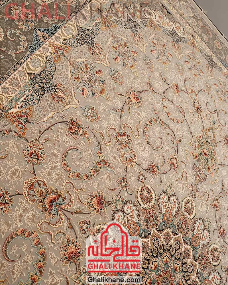 فرش ستاره کویر یزد کلکسیون ستارگان 1500 شانه کد E500-1037