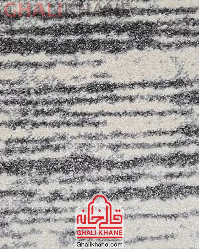 گلیم فرش ماشینی ساوین طرح آنیسا زمینه کرم