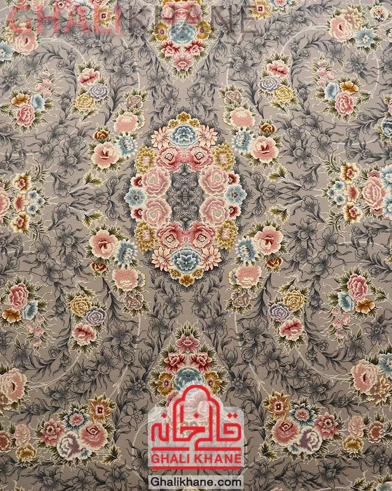 فرش ایده آل طرح ارغوان فیلی