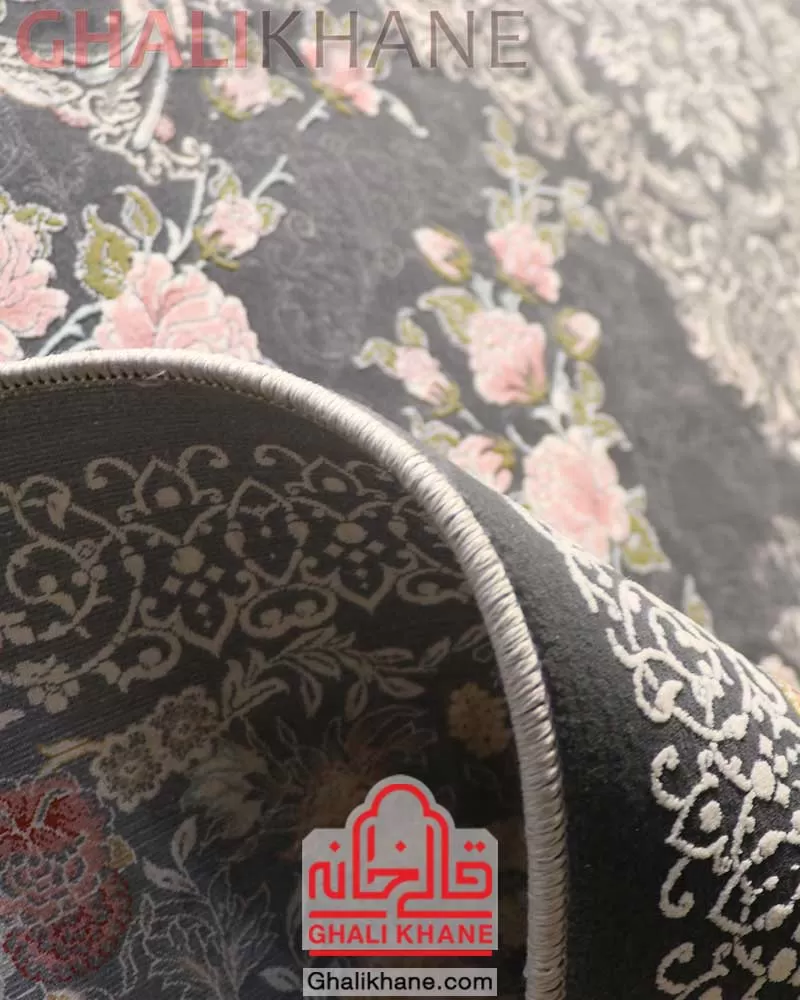 فرش ایده آل 1200 شانه طرح آوا دودی