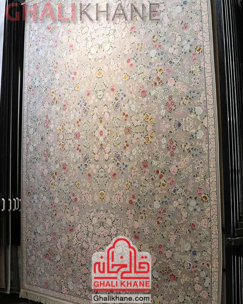 فرش ایده آل کاشان طرح پروا فیلی