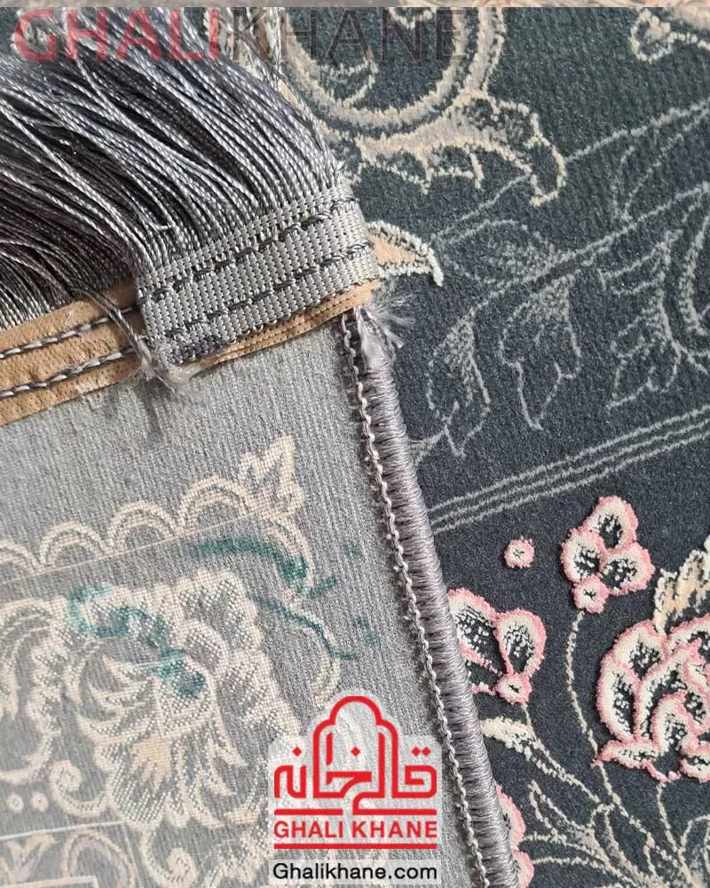 فرش ایده آل طرح ترنم دودی