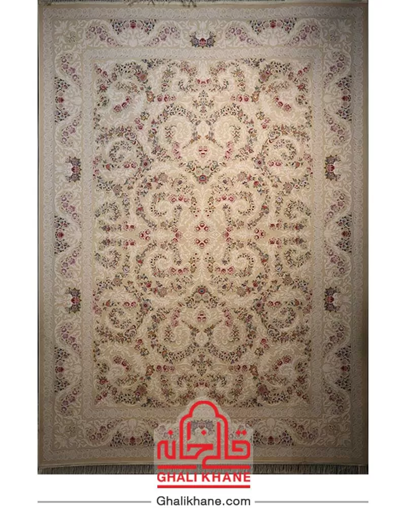 فرش ایده آل طرح خوشه کرم