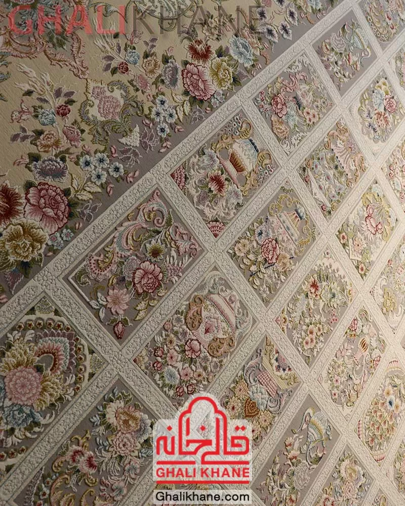 فرش ایده آل طرح عروس فیلی خشتی