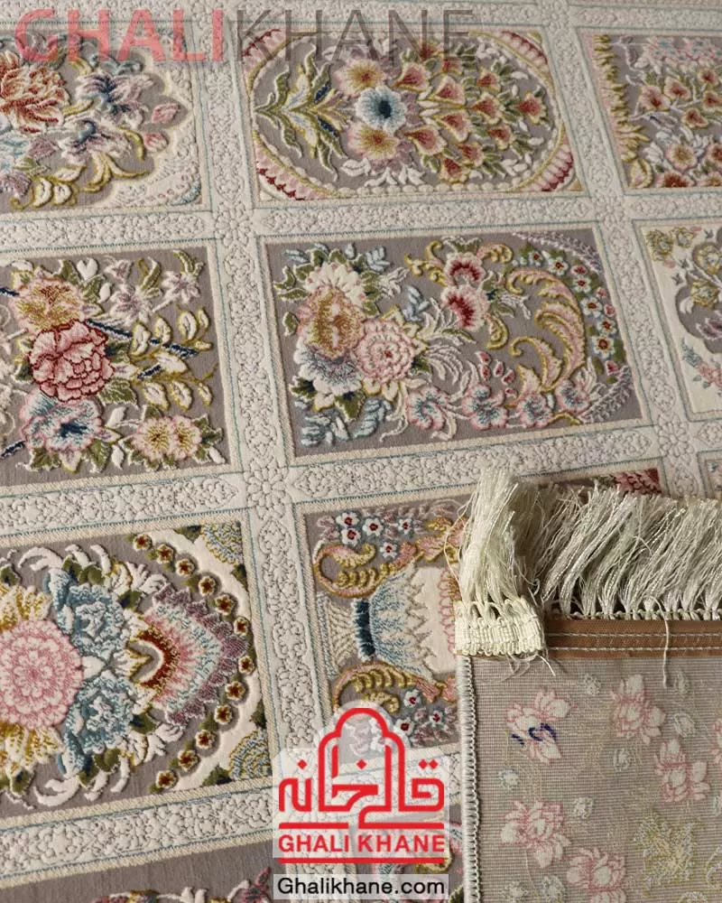 فرش ایده آل کاشان طرح عروس فیلی