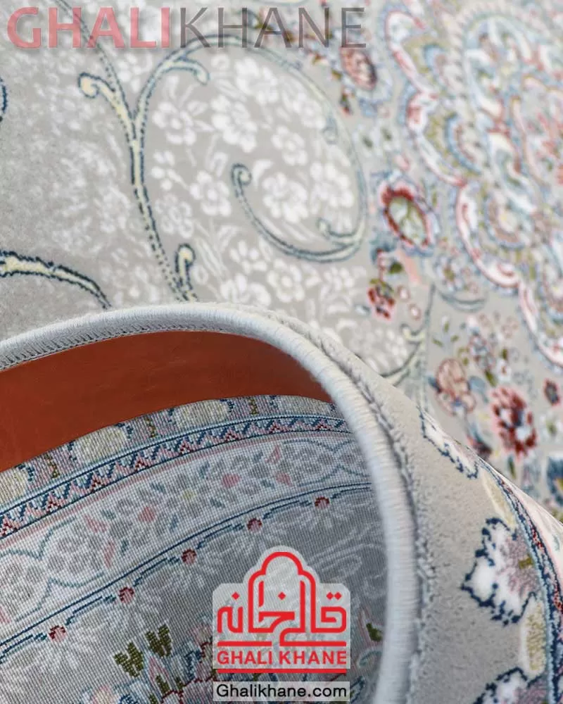 فرش زمرد مشهد کد 25067 طوسی