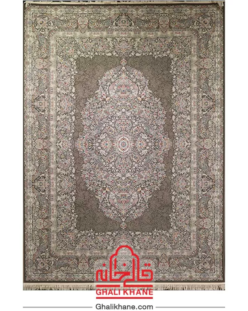 فرش زمرد مشهد 1500 شانه کد 55005 الماسی