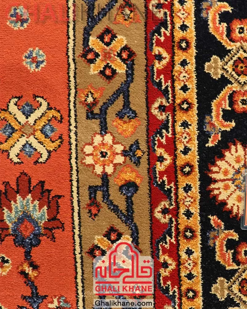 گلیم فرش ستاره کویر یزد کلکسیون شاهسون کد SH-B005-5039