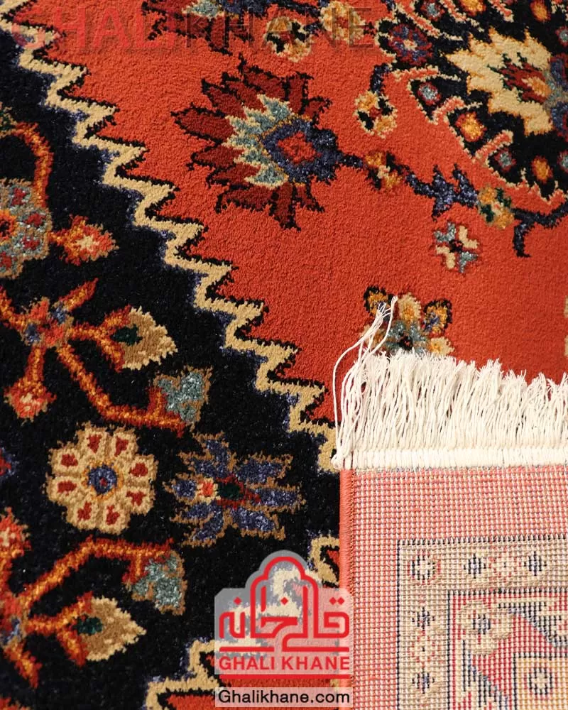 گلیم فرش ستاره کویر یزد کلکسیون شاهسون کد SH-B005-5039