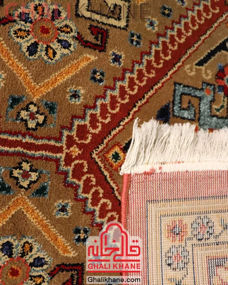 گلیم فرش ستاره کویر یزد کلکسیون شاهسون کد SH-B014-5049