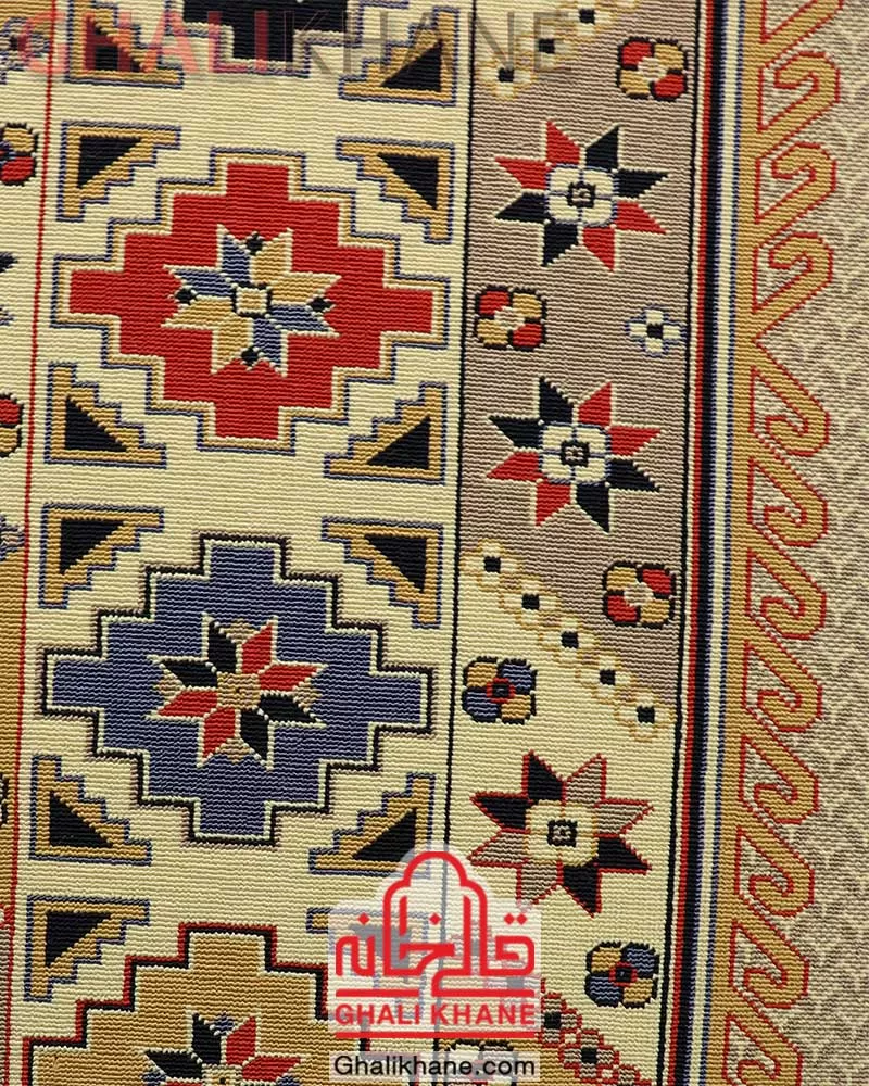 سوپر گلیم ماشینی ستاره کویر یزد کد GB-G43A-8530
