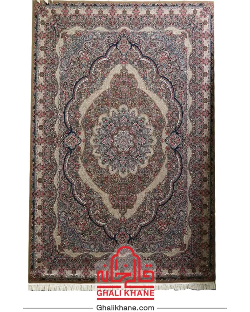 فرش زمرد مشهد 700 شانه کد 14066 گردویی