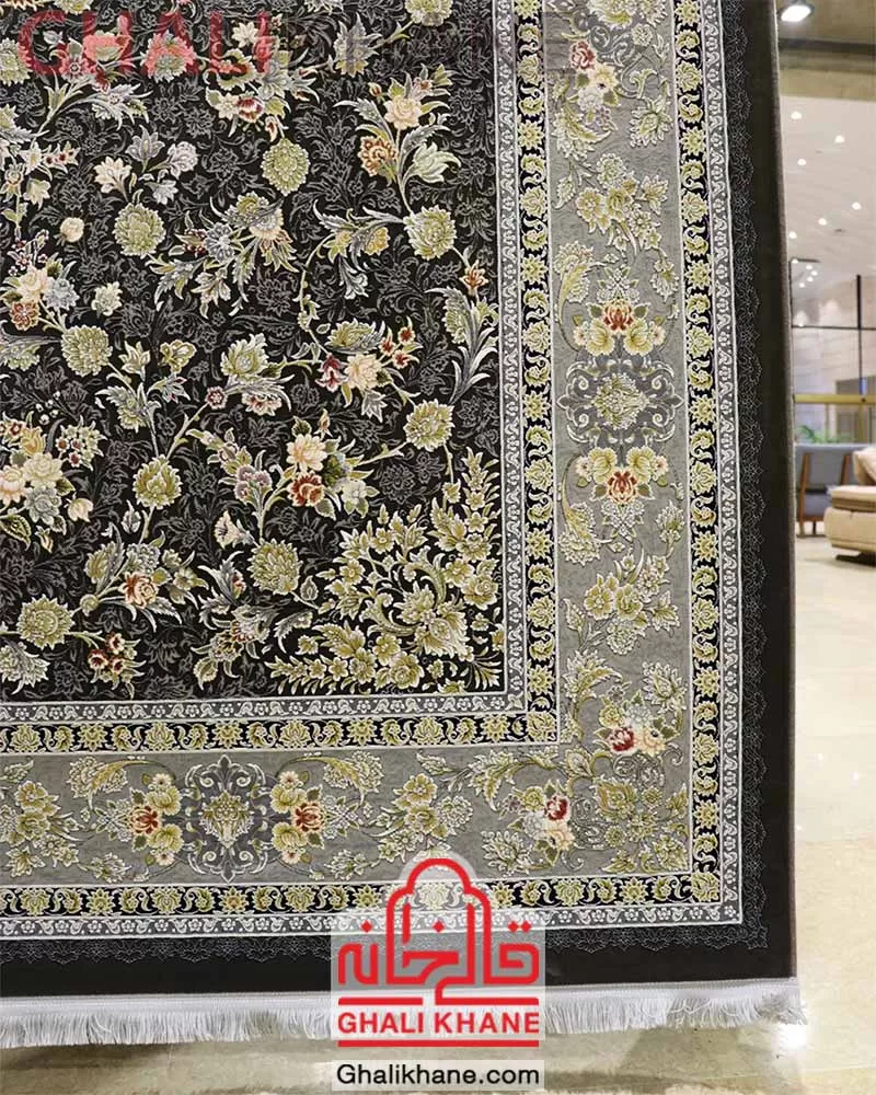 فرش زمرد مشهد 1200 شانه کد 23000 الماسی