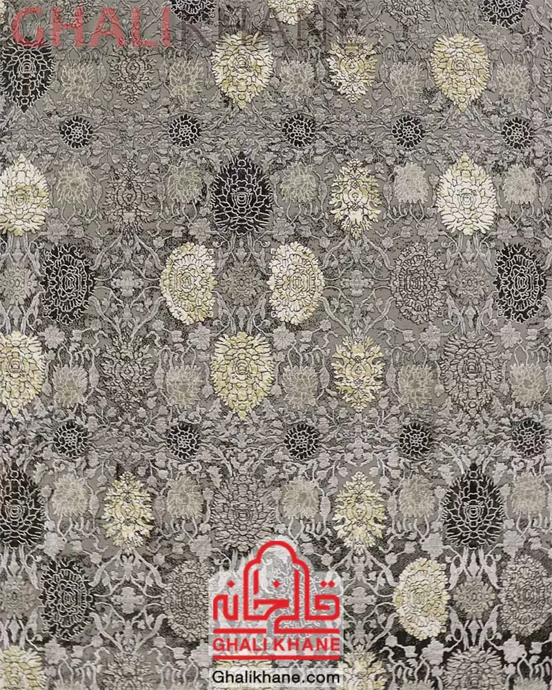 فرش زمرد مشهد 1200 شانه کد 24000 الماسی روشن