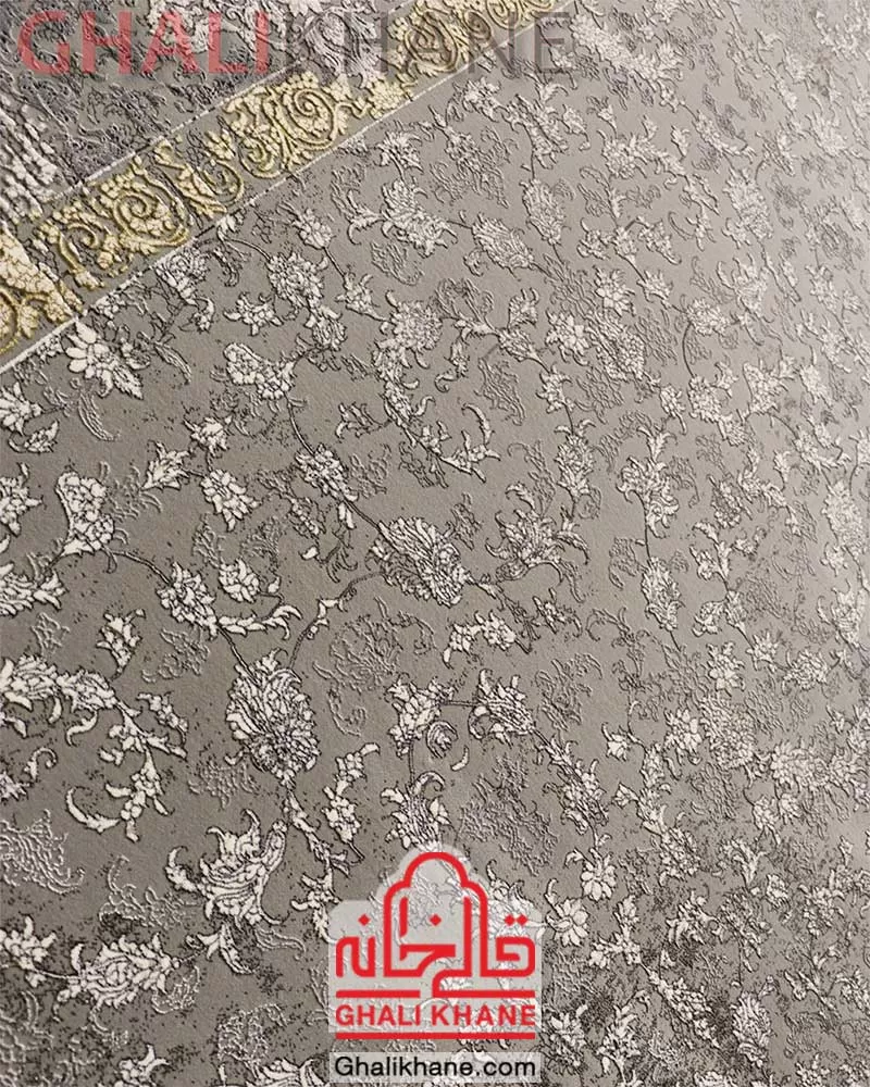 فرش زمرد مشهد کد 24004 الماسی روشن