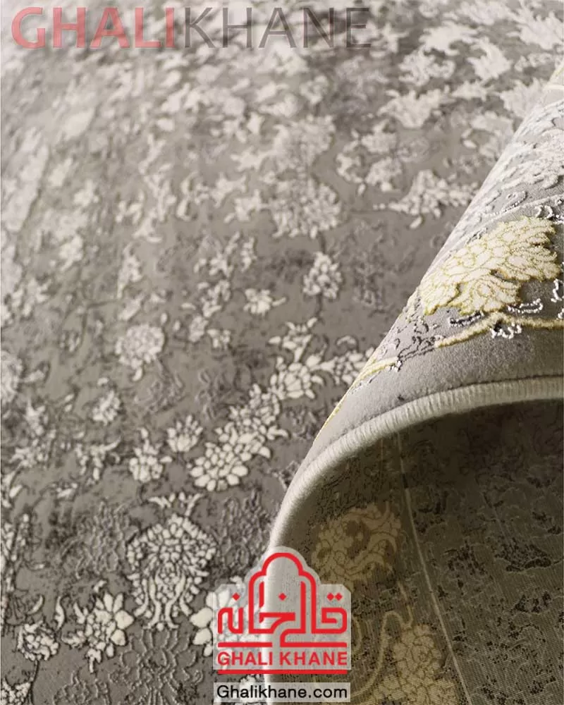 فرش زمرد مشهد کد 24004 الماسی روشن