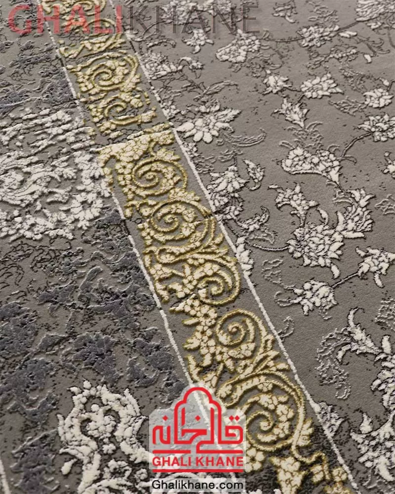 فرش زمرد مشهد کد 24004 الماسی روشن