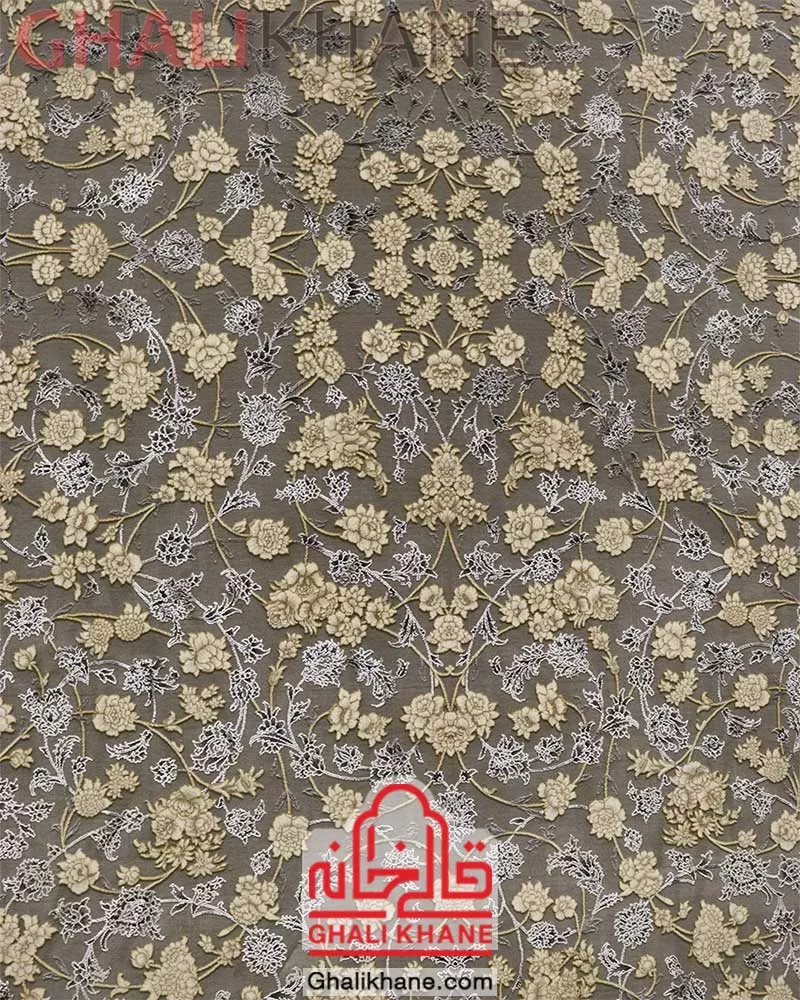 فرش زمرد مشهد کد 24007 الماسی روشن