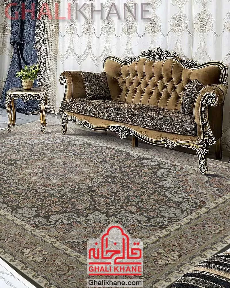 فرش زمرد مشهد کد 37000 الماسی