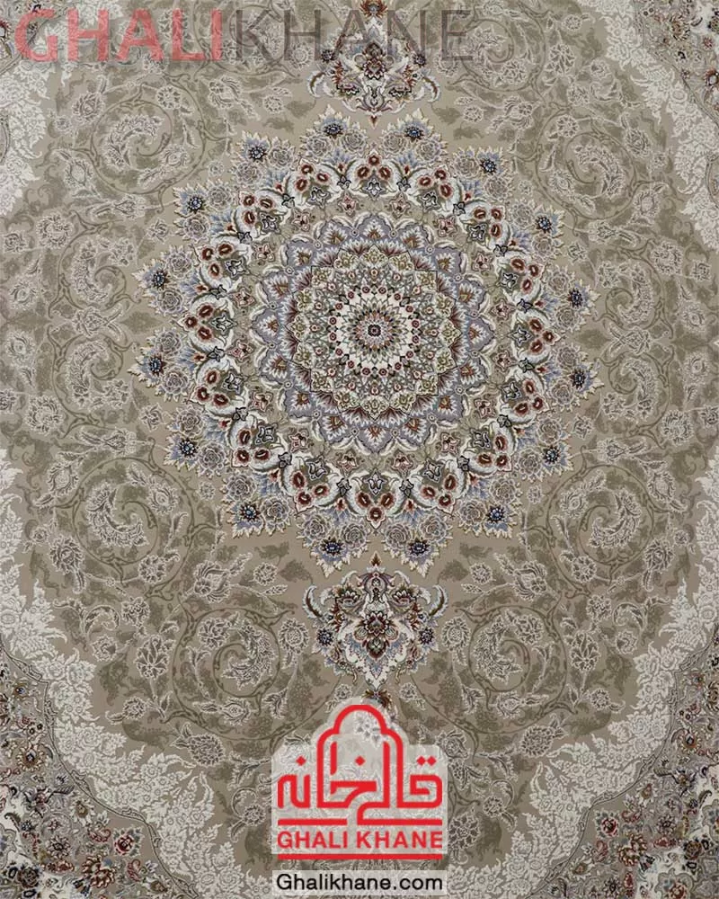 فرش زمرد مشهد کد ۳۷۰۰۲ بژ