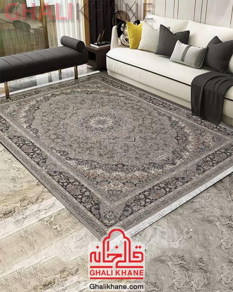 فرش زمرد مشهد کد 37002 صدفی