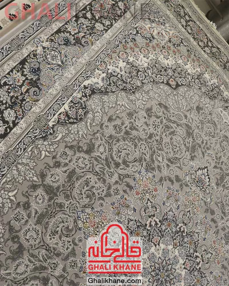 فرش زمرد مشهد کد 37002 صدفی