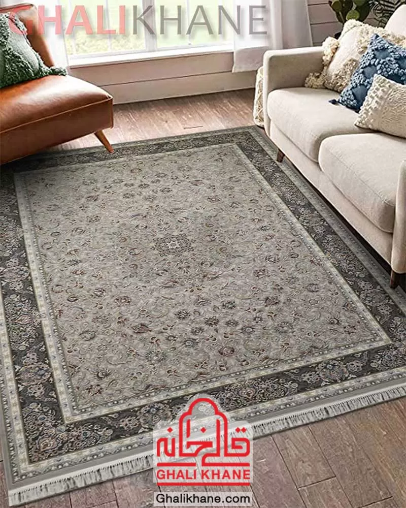 فرش زمرد مشهد کد 37003 صدفی