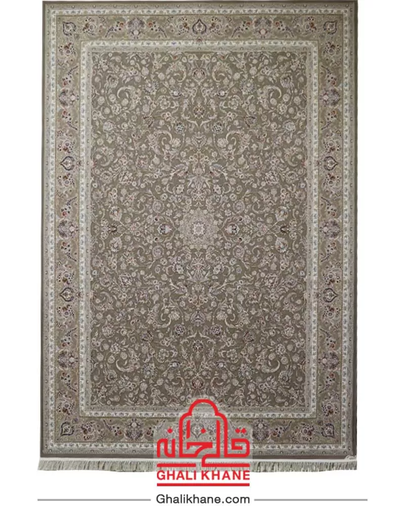 فرش زمرد مشهد کد 37003 نسکافه ای