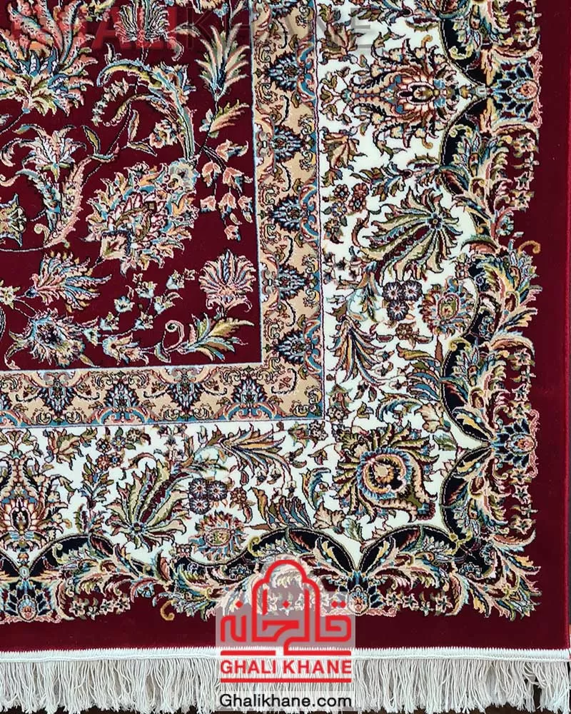 فرش ماشینی مشهد کد 722230 لاکی