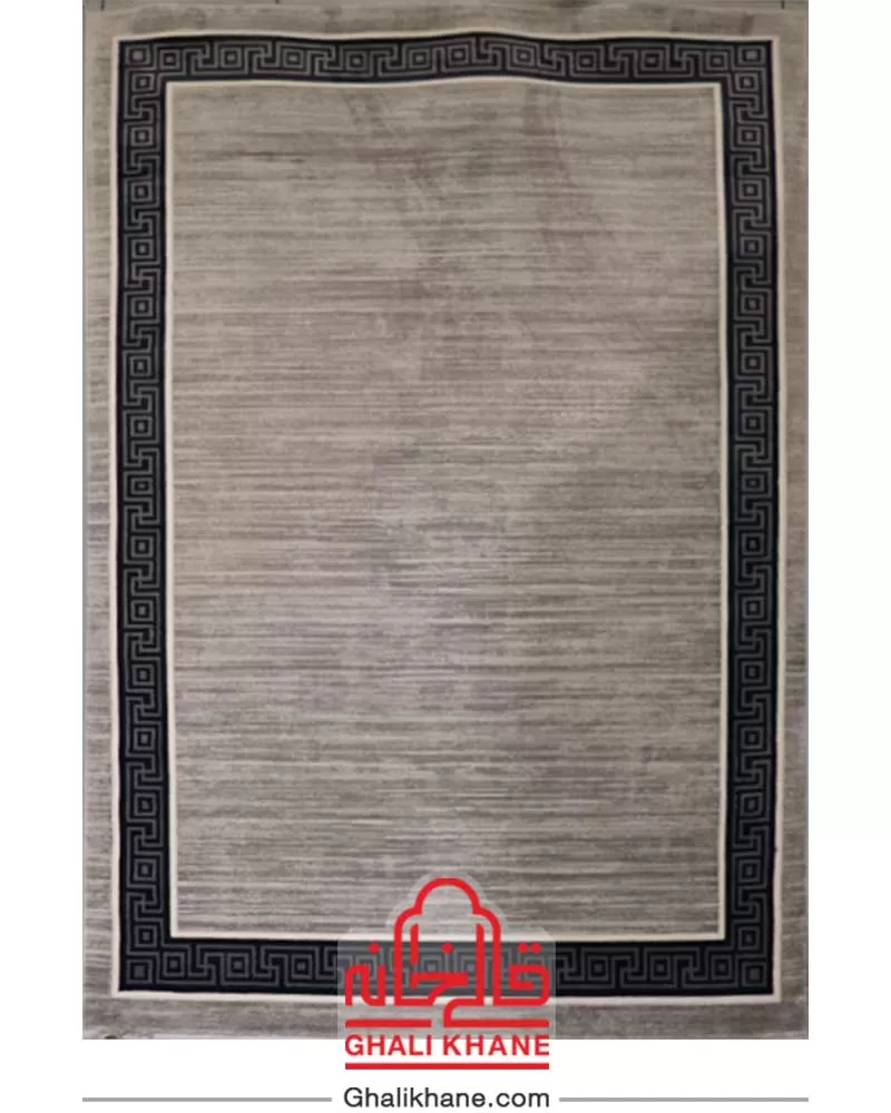 فرش مدرن زمرد مشهد کد 8006 الماسی روشن