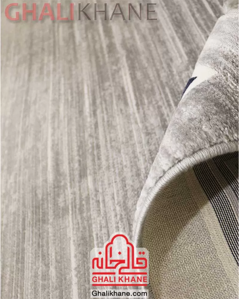 فرش مدرن زمرد مشهد کد 8006 الماسی روشن