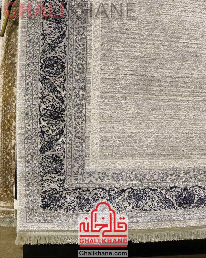 فرش زمرد مشهد کد 8010 سیلور