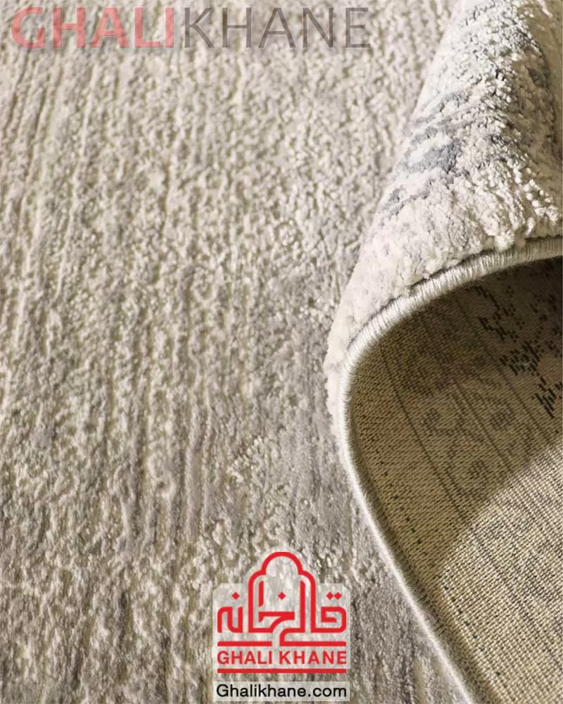 فرش زمرد مشهد کد 8010 سیلور 410 شانه